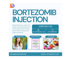 Bortezomib 2 mg Injection Latest Price In The Philippines | Affordable cancer Medicine Online