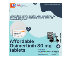 Purchase reasonably priced Osimertinib Tablets online in the Philippines through LetsMeds.